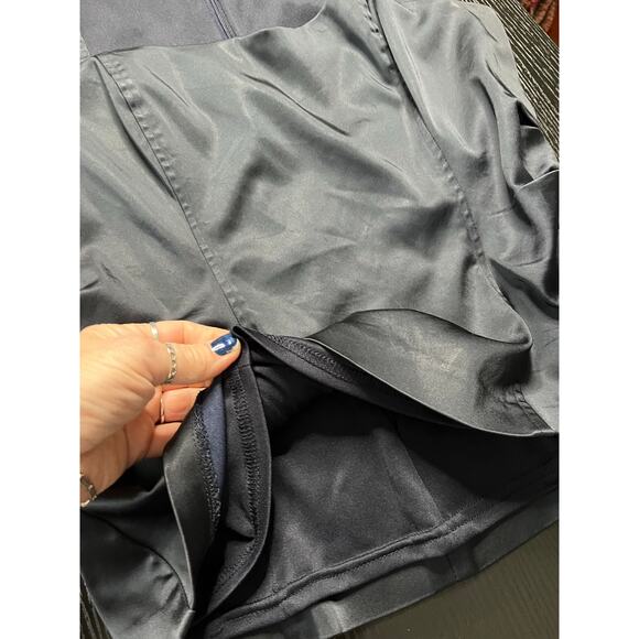 Amazing Y2K Cache Navy Blue Satin Pants Set/Formal/Cocktail/Party/Event Outfit - Picture 9 of 13